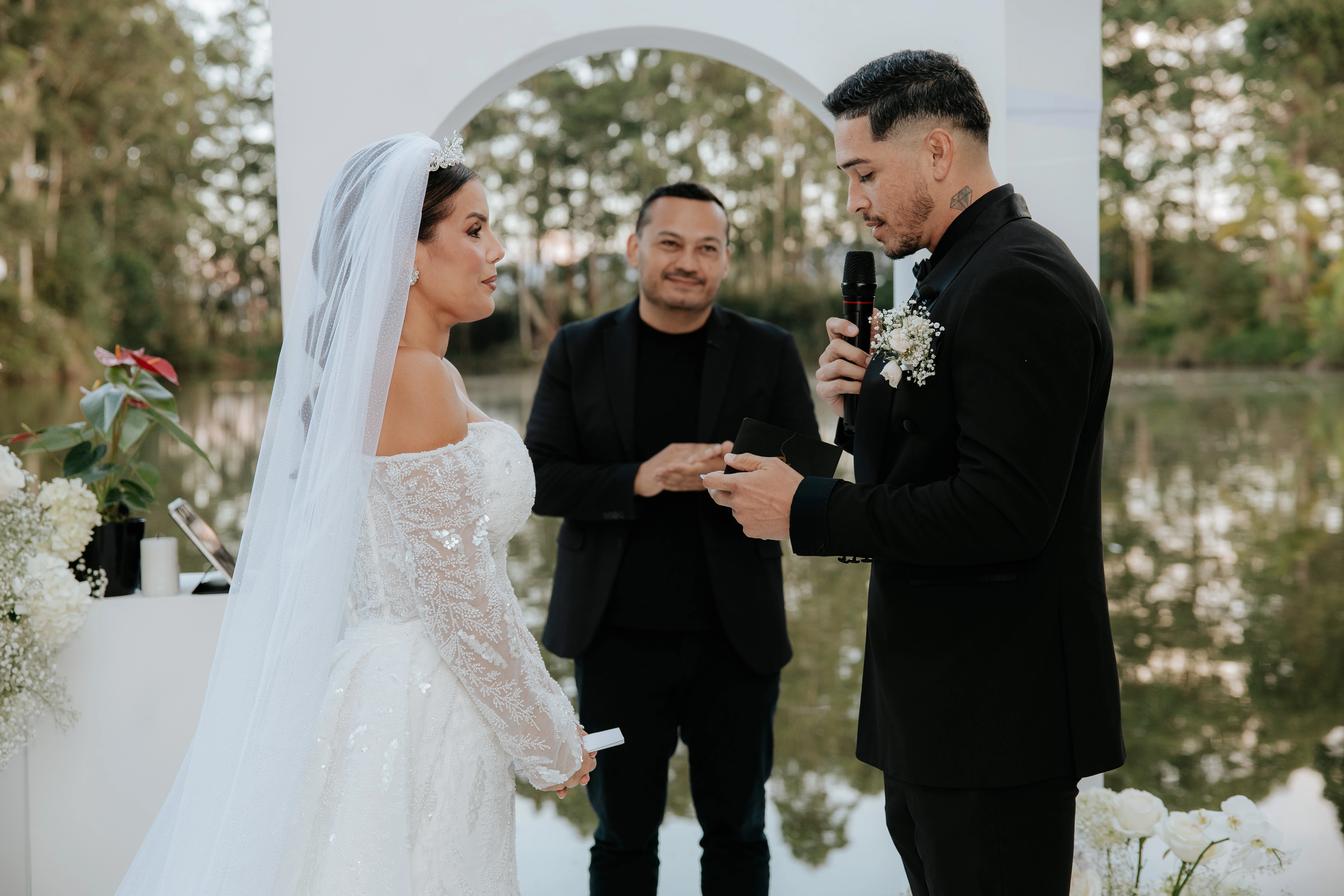 Miami skyline and turquoise Atlantic — destination backdrop for couples planning how to elope in Miami